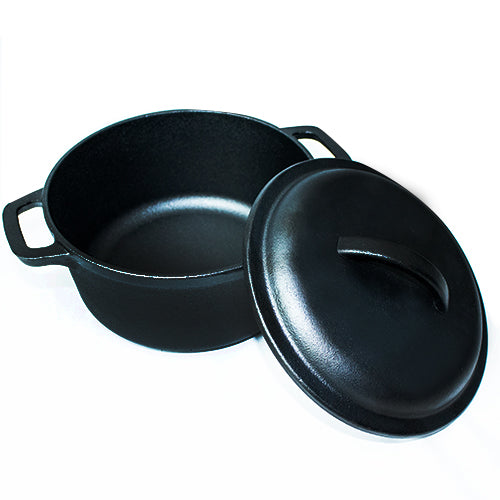 LODGE DUTCH OVEN 2QT COVER WITH HANDLE HANDLED POT