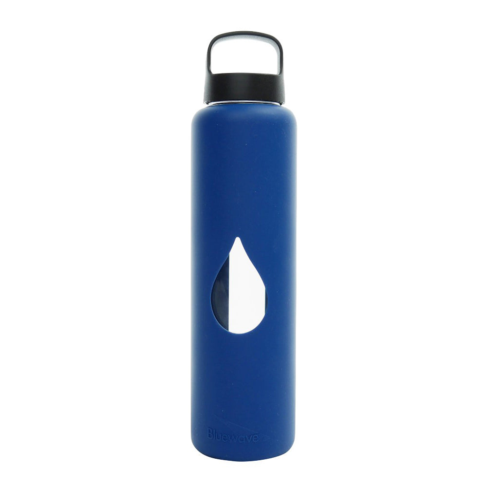 Wellness Blue Stainless Steel Bullet Bottle, 25 Oz.