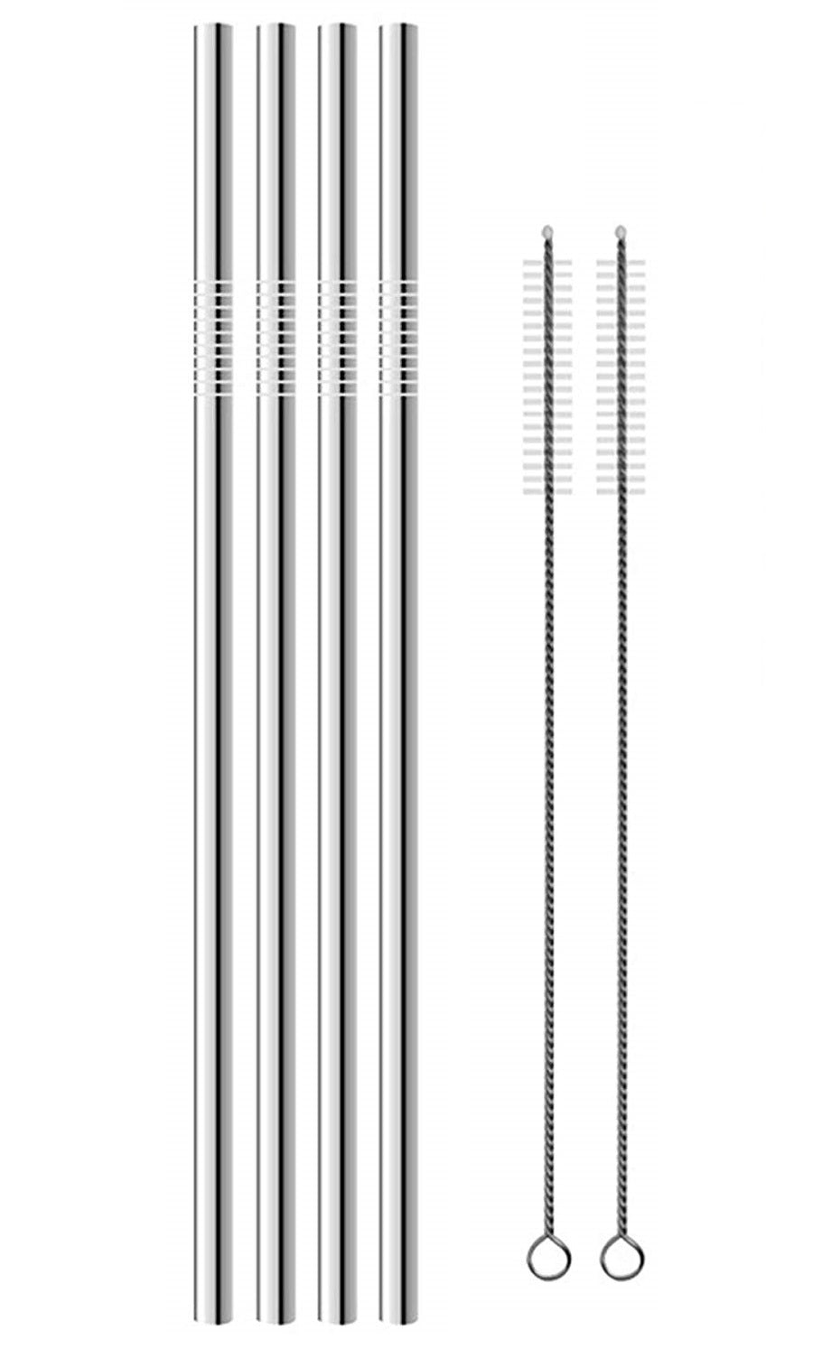 Straight Metal Straws - Whisk